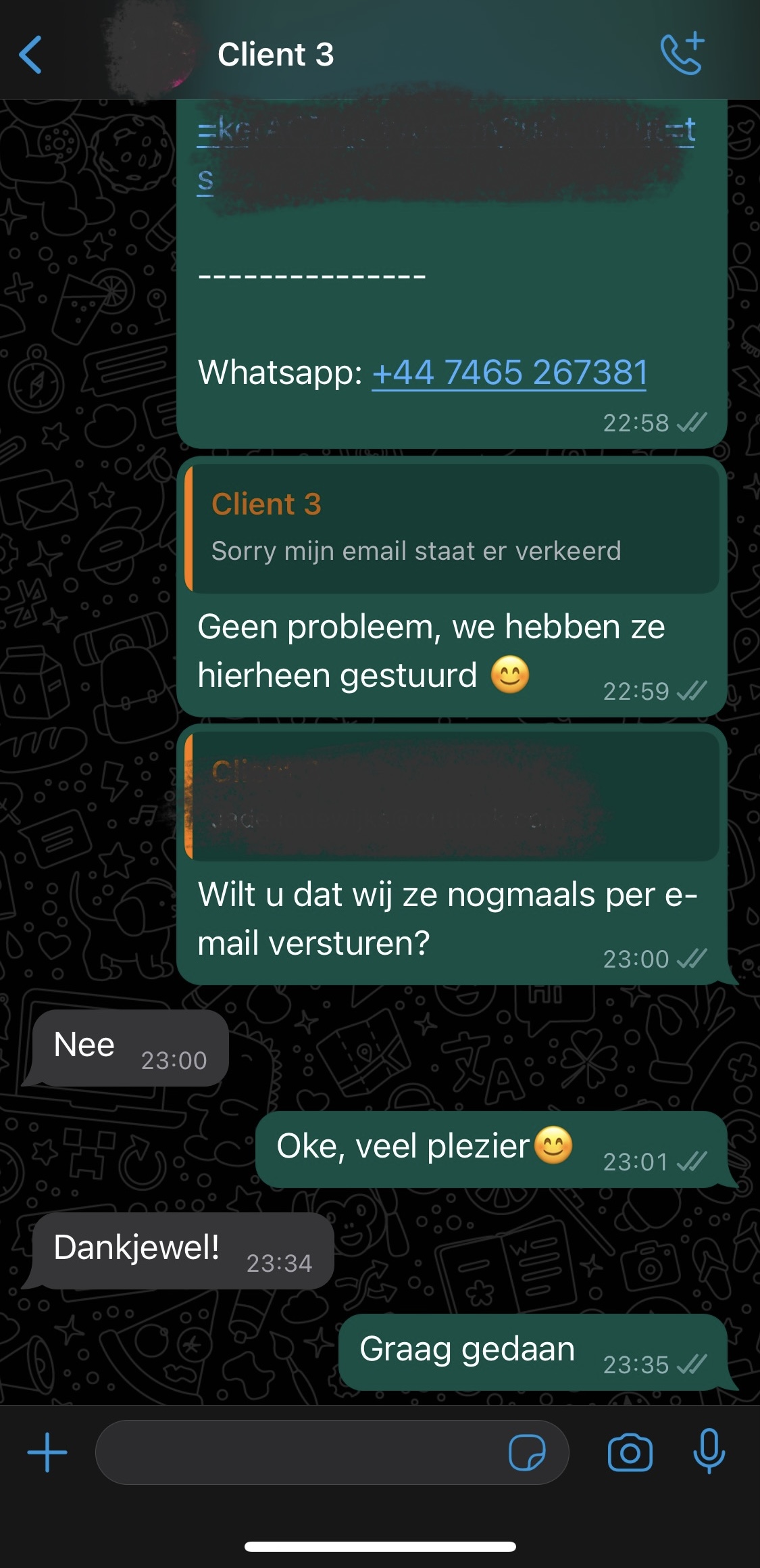 opinión de cliente 2